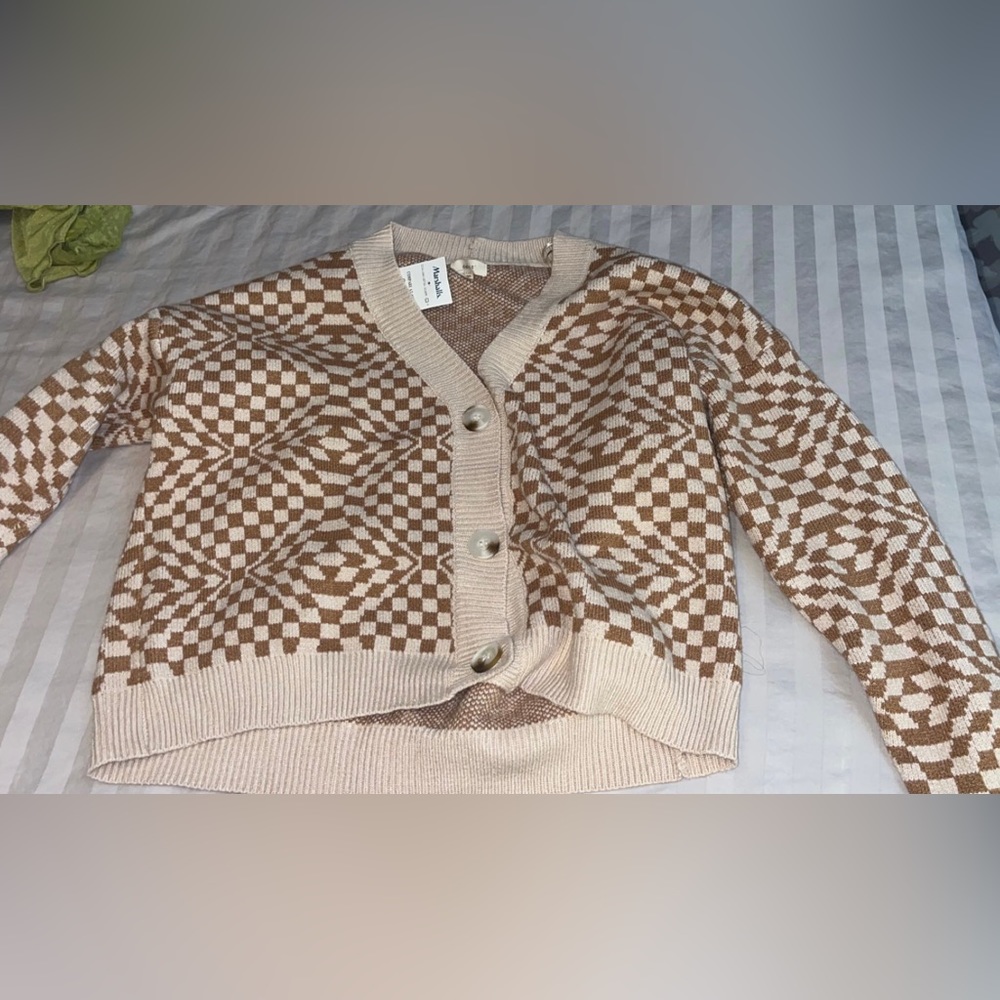 Button up sweater